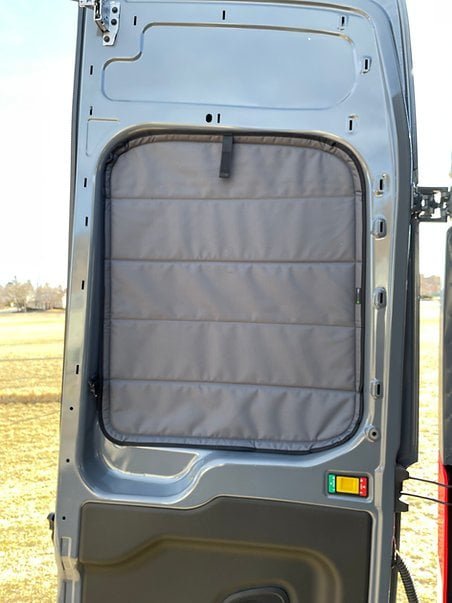 Ford Transit Rear Door Window Covers (Pair) - Vanlife Outfitters