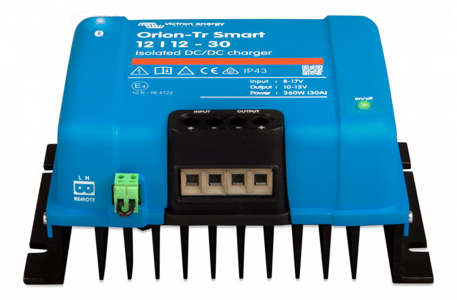 Victron Energy Orion-Tr Smart 12/24/15 - Isolated - 15 Amp DC-DC Charger  (24-Volt)