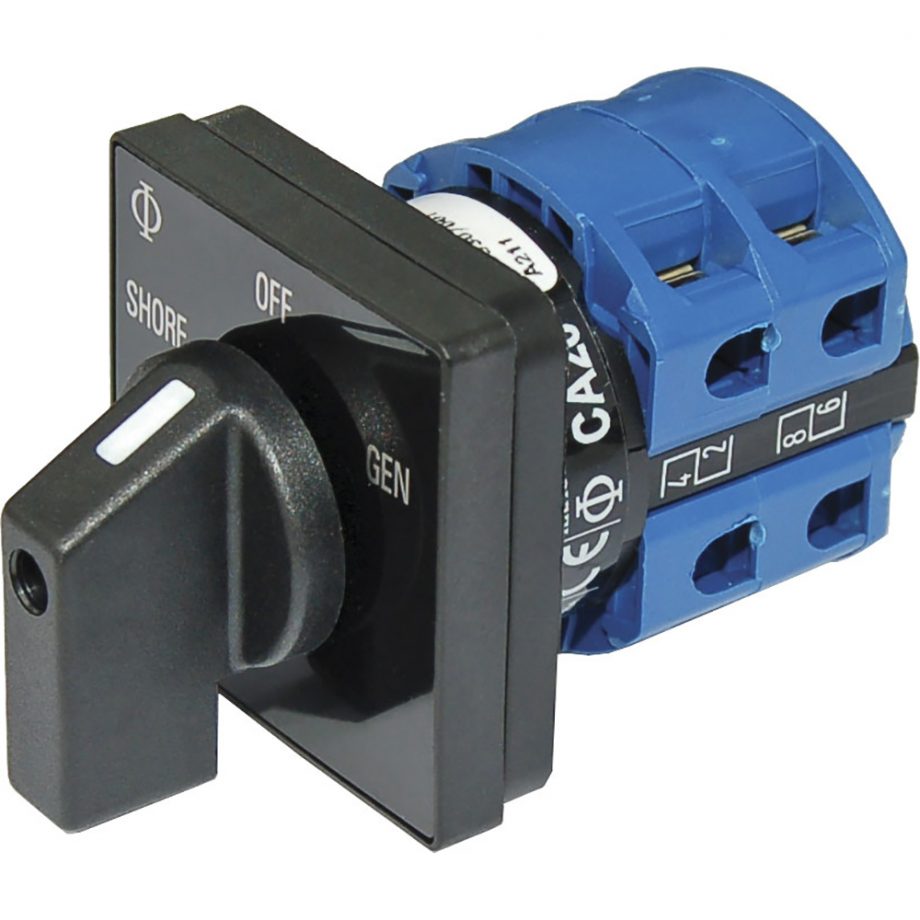 Blue Sea 9009 AC Selector Switch (2-Positions & Off)