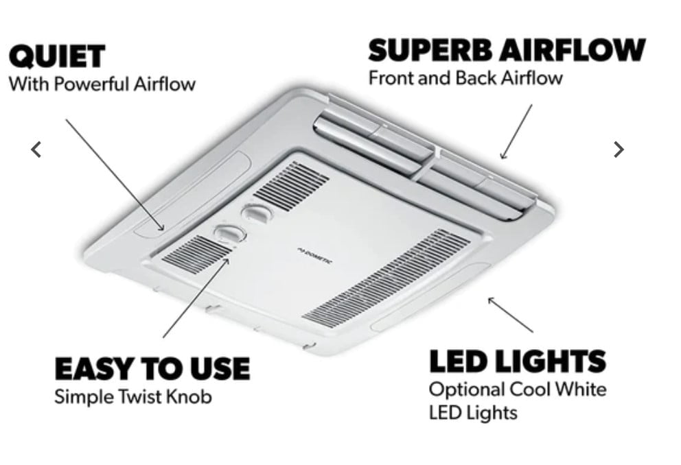 Dometic FreshJet Air Distribution Box (ADB) - With Manual Controls