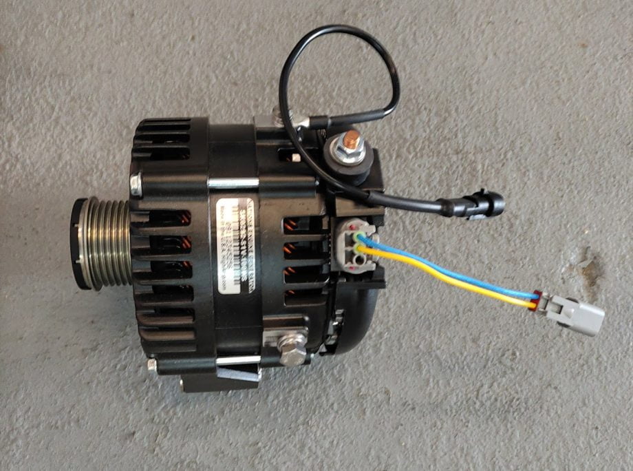 Nations Alternator with Wakespeed WS500 Pro Regulator (48-Volt)