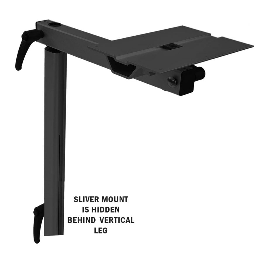 Lagun Table Mount System with Sliver/Slim Mounting Bracket