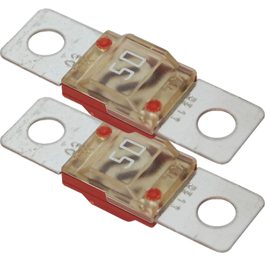 Blue Sea 50 Amp MIDI Fuse (2-Pack)