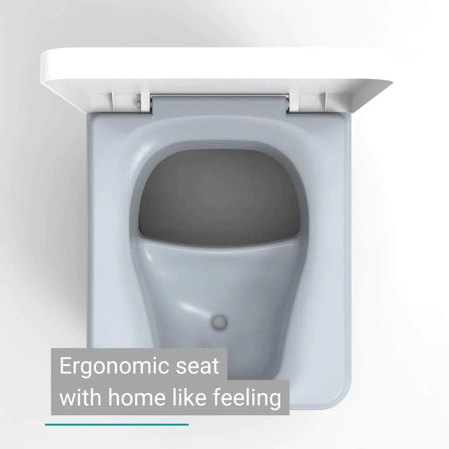 Trelino Evo S Portable Composting Toilet (White or Dark Gray)