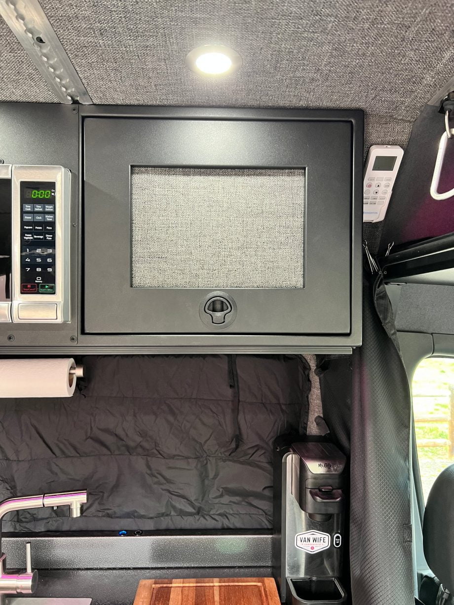 Van Wife Components - 16" Aluminum Upper Cabinet