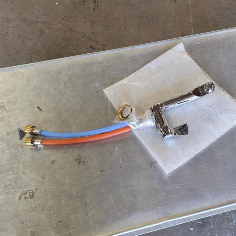 Dometic Fold-Down RV Kitchen Sink Faucet (with Hoses) - AC542