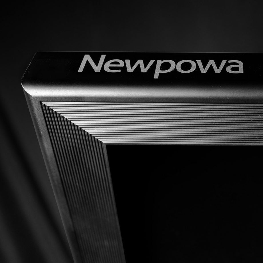 Newpowa 200 Watt Pro 12V Monocrystalline Solar Panel (Black Frame)