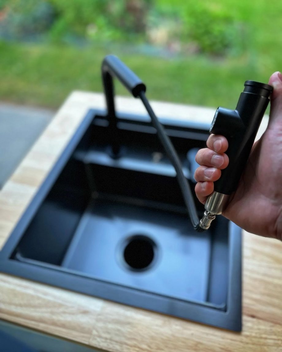 Tec Vanlife Space-Saving Sink with Hideaway Faucet