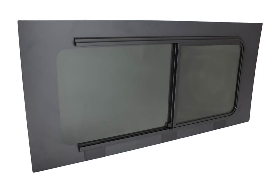 AM Auto - Promaster - Passenger Side - Forward Window - Half Slider w/ Screen