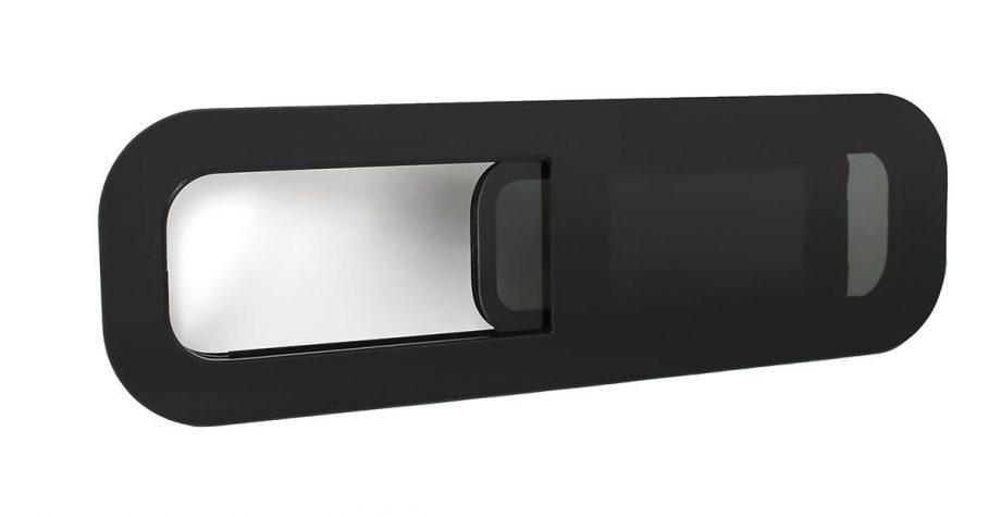 AM Auto - Universal - Passenger Side - Bunk Window - Half Slider w/ Screen -  30 3/4" x 9 1/2"
