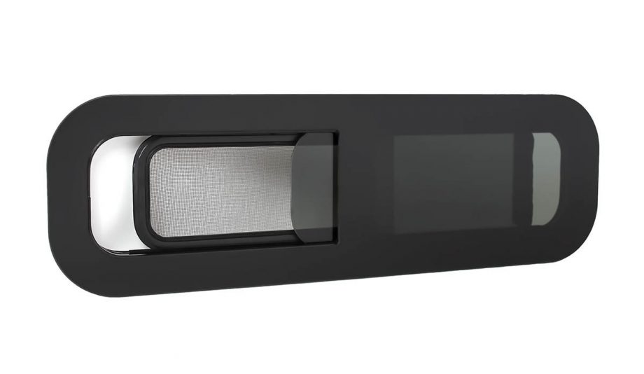 AM Auto - Universal - Passenger Side - Bunk Window - Half Slider w/ Screen -  30 3/4" x 9 1/2"