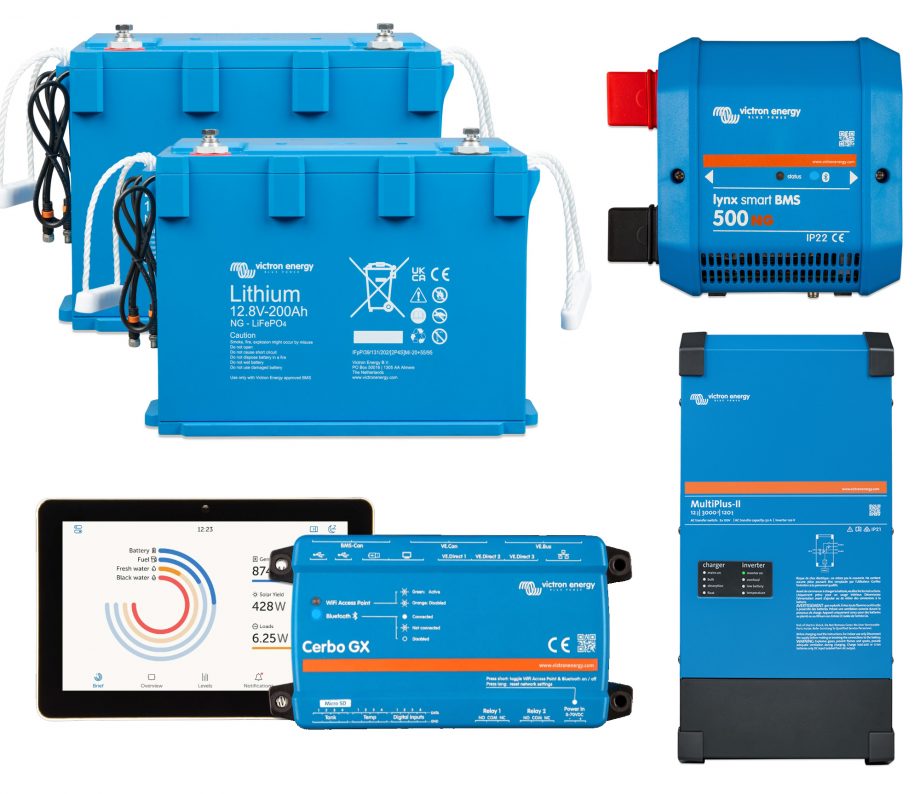 Victron Energy Bundle (External BMS Victron NG Smart Batteries)