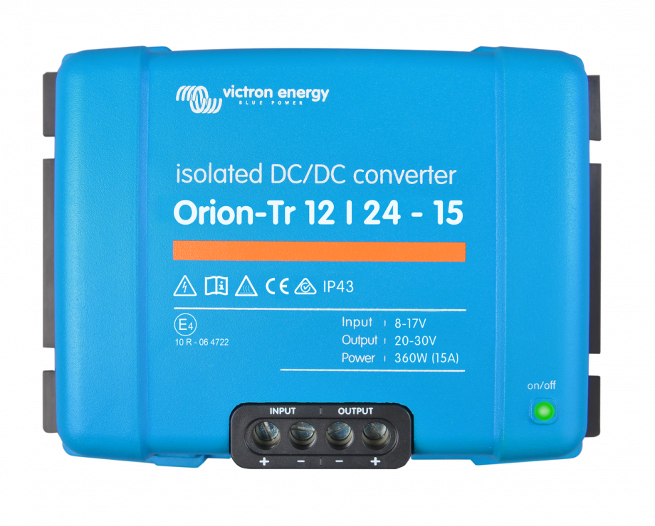 Victron Energy Orion-Tr 12/24/15 - Isolated - DC-DC Converter