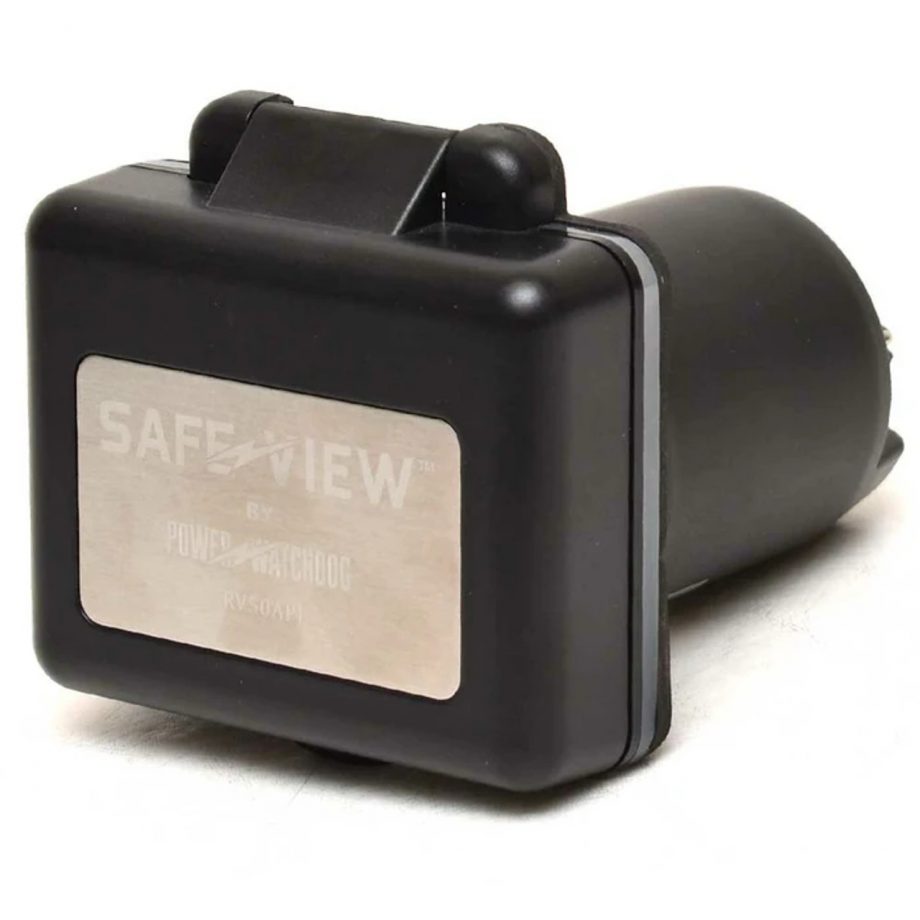 SafeView Smart RV Power Inlet – 30 Amp, Black