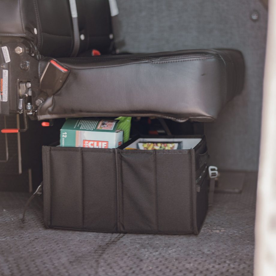 Under Seat Collapsible Floor Storage Box