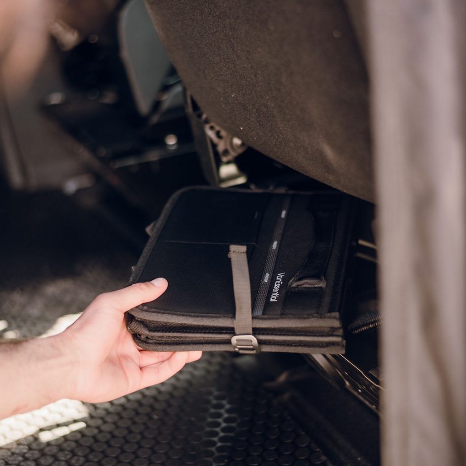 Under Seat Collapsible Floor Storage Box