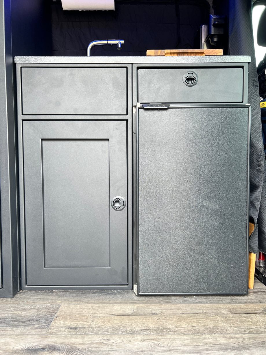 Van Wife Components - 18" Fridge Base Cabinet