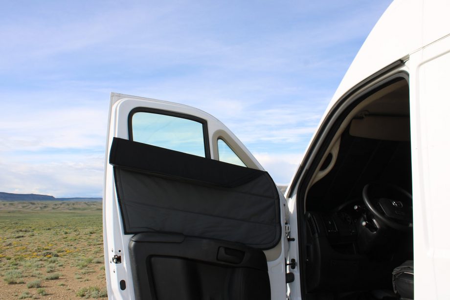 VanEssential Ram Promaster Front Door Window Covers (Pair)