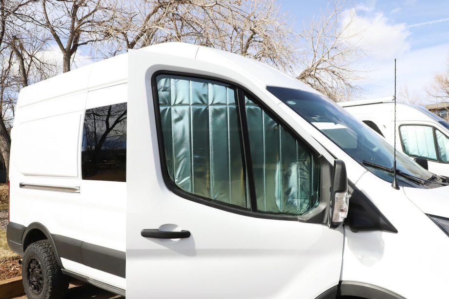 VanEssential Ford Transit Front Door Window Covers (Pair)