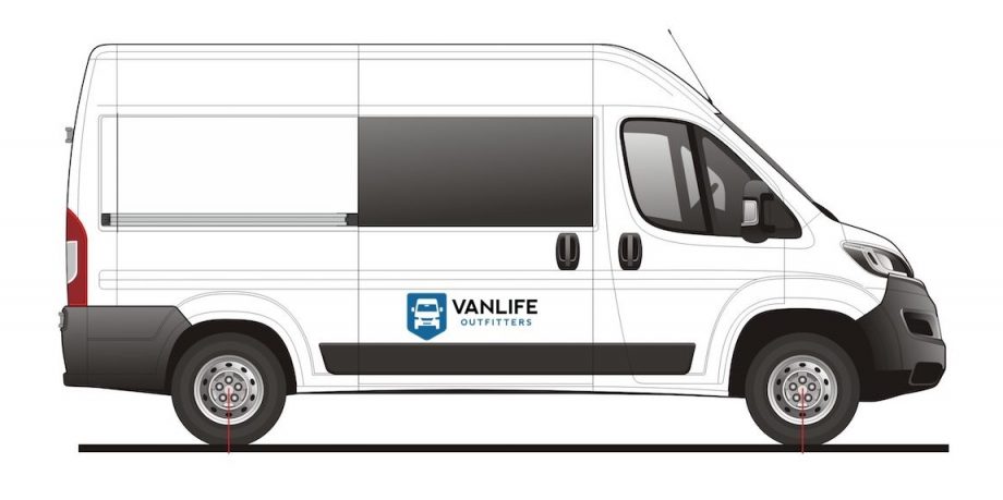 AM Auto - Promaster - Driver & Passenger Side - Forward Window - Fixed Glass
