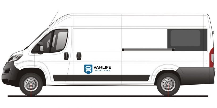 AM Auto - Promaster - Driver Side - Rear Window - Fixed Glass - 159" EXT WB w/ Driver Side Sliding Door