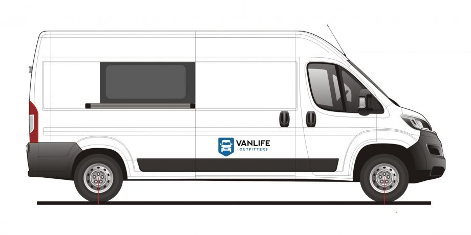 AM Auto - Promaster - Passenger Side - Middle Window - Fixed Glass - 159" & 159" EXT WB