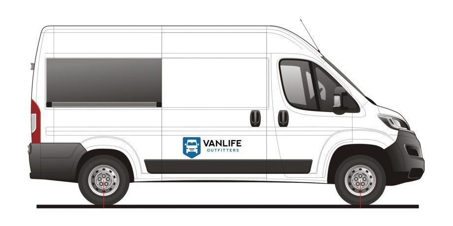 AM Auto - Promaster - Passenger Side - Rear Window - Fixed Glass - 136" WB